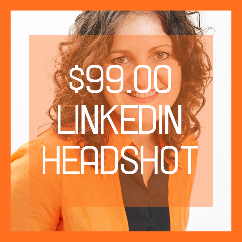 $99.00 LinkedIn Profile Photography – One New Look