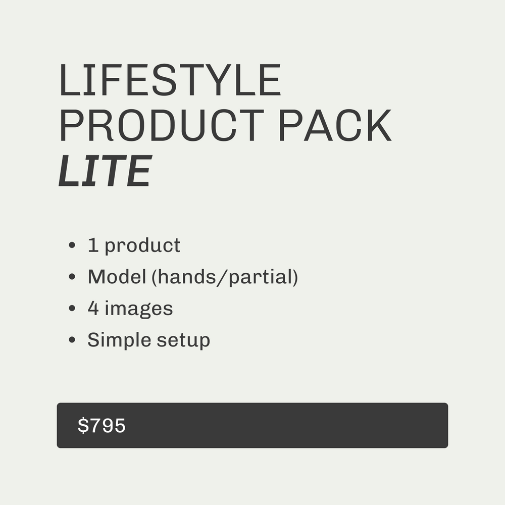 Lifestyle Product Pack – Lite