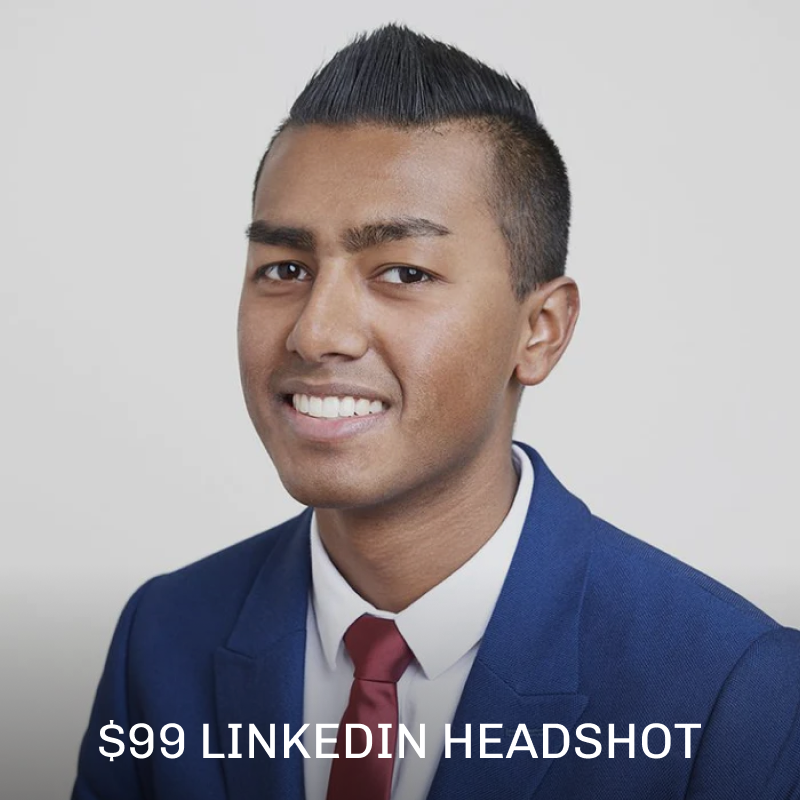 $99 LinkedIn Profile Photography – One New Look