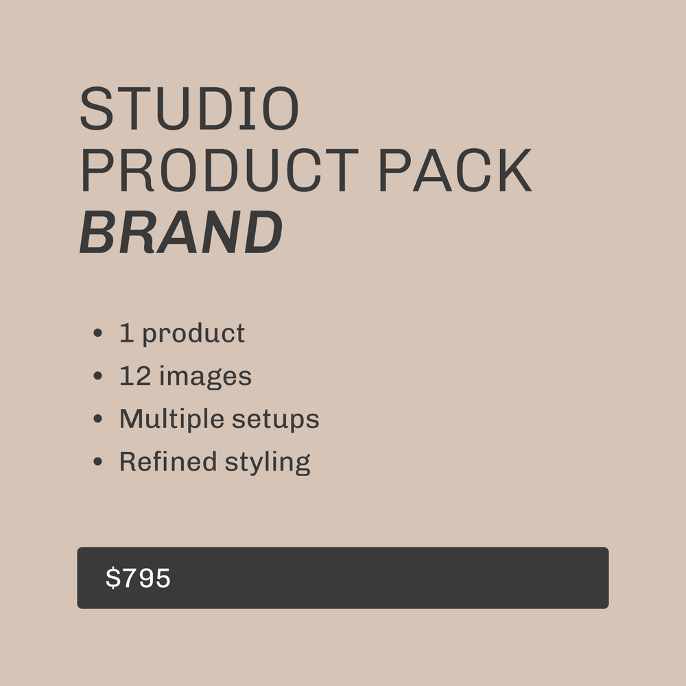 Studio Product Pack – Brand