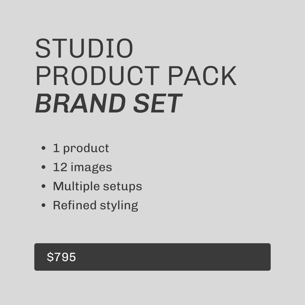 Studio Product Pack – Brand Set